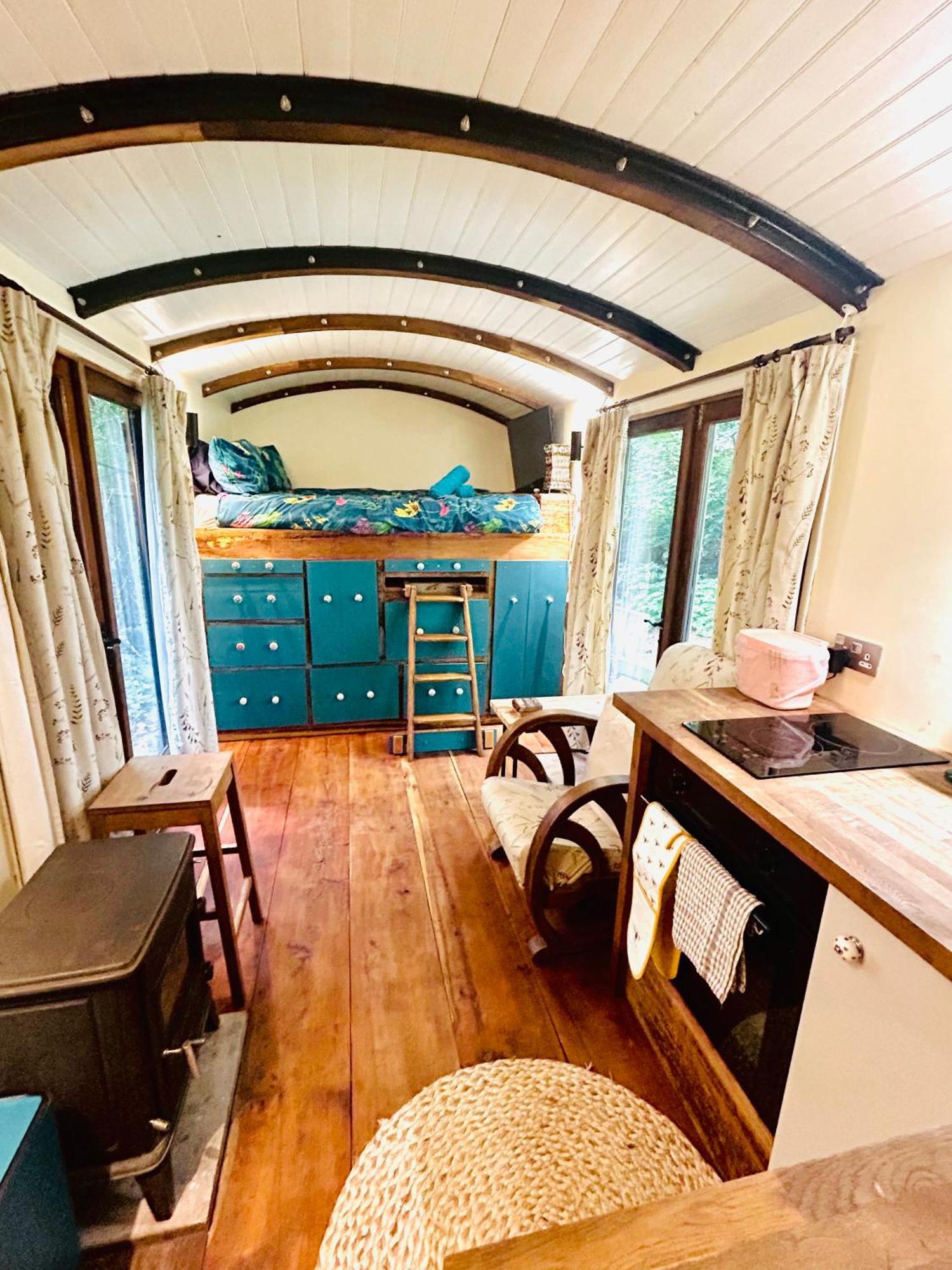 Villa The Railway Carriage - Blue à Glasbury Extérieur photo